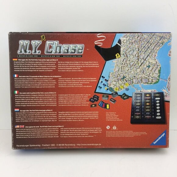 NY Chase Board Game by Ravensburger Complete - Picture 7 of 7